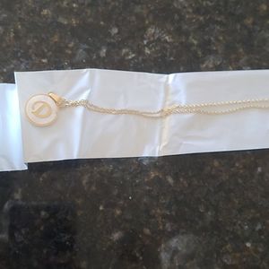 3 fpr 15 bundle Stainless Steel "D" Charm Necklace